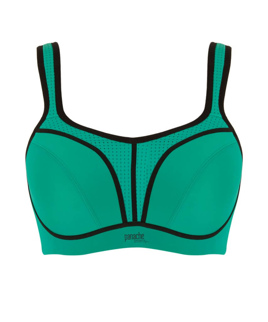 Panache Sport Power Underwired Sports Bra - Green